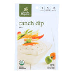 Simply Organic Ranch Dip Mix - Case Of 12 - 1.5 Oz.