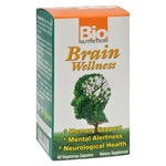 Bio Nutrition - Brain Wellness - 60 Vegetarian Capsules