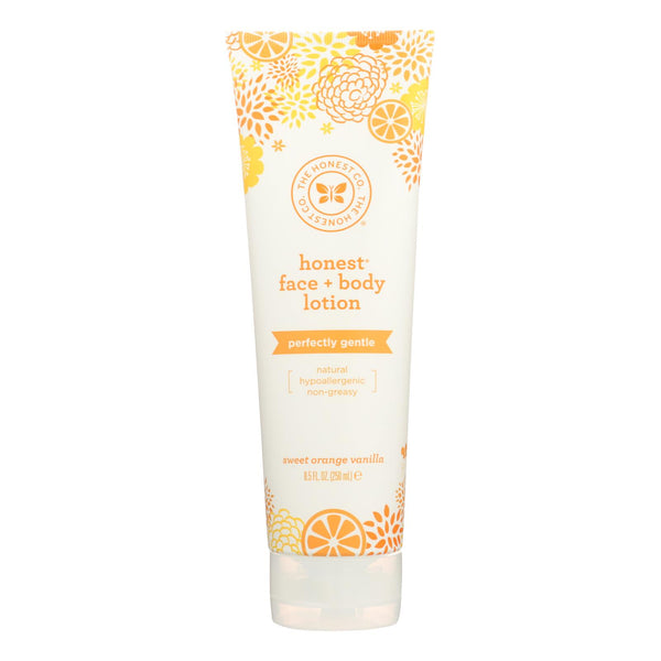 The Honest Company Face And Body Nourishing Lotion - Sweet Orange Vanilla - 8.5 Fl Oz.